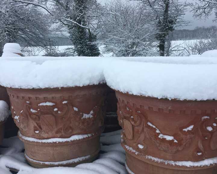 antique terracotta oil jar 