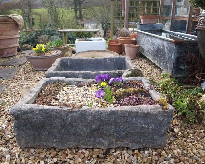 Stone Alpine Trough