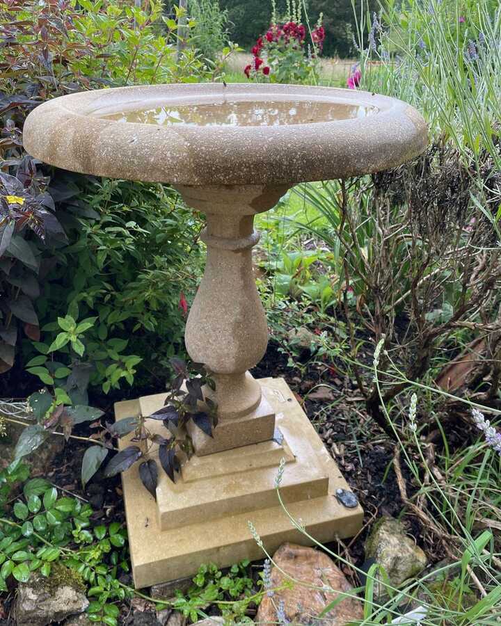 Pedestal Birdbath