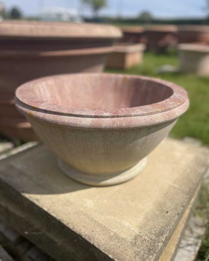 roman stoneware planter